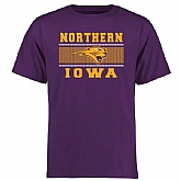 Northern Iowa Panthers Big x26 Tall Micro Mesh WEM T-Shirt - Purple